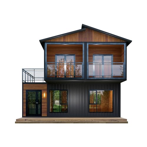 Discover the Perfect Blend of Comfort and Mobility: A Review of the Barn Homes Double Story Flat Pack House