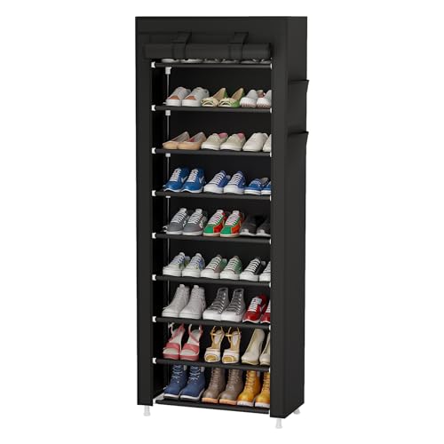 Step Up Your Organization Game: The Ultimate Review of the Calmootey 9 Tier Shoe Rack