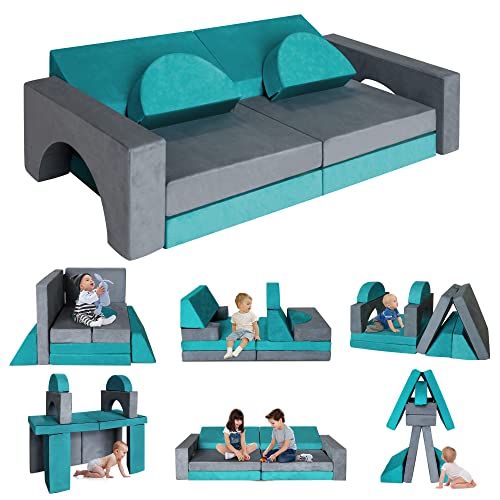 Unleash Creativity: The Ultimate Review of RELIANCER’s 8PCS Modular Kids Play Couch!