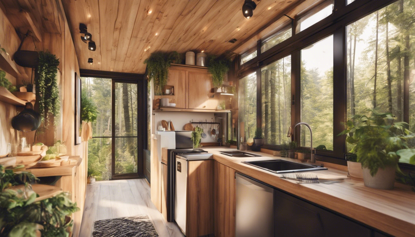 Maximize Your Space: Creative Ideas for a Stunning Tiny Home Kitchen