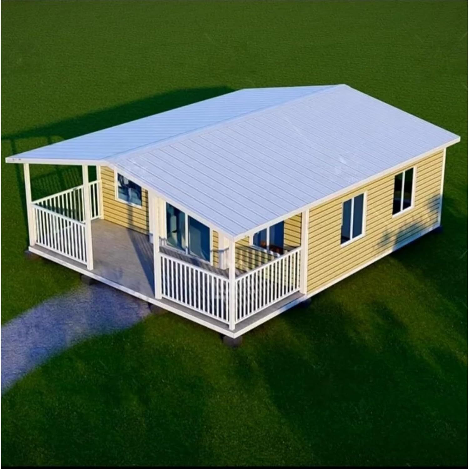 Discover the Comfort of Modern Living: A Review of the 20 Feet Tiny House Prefab Villa