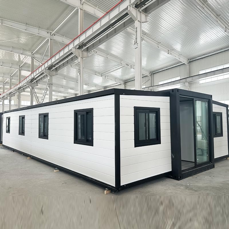 Discover the Future of Living: Explore the Expandable Prefab Tiny Home with 3 Bedrooms!
