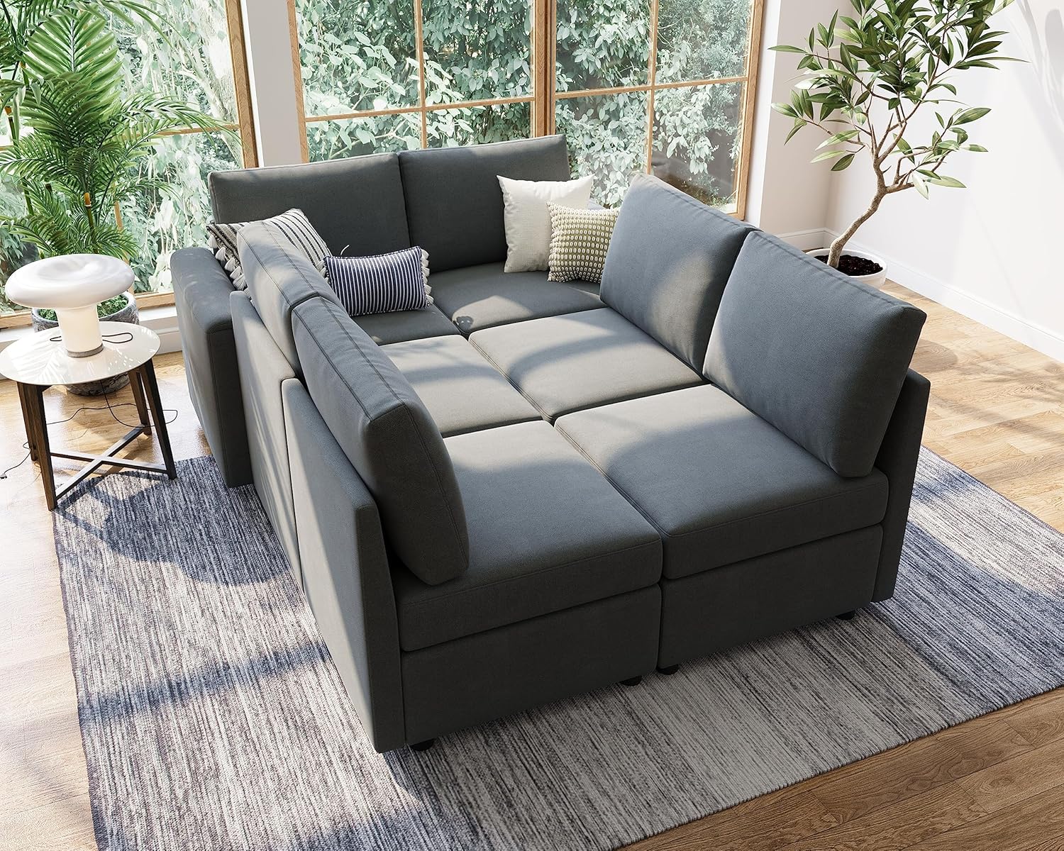Transform Your Living Room with the LINSY HOME Modular Sofa: Comfort Meets Style!