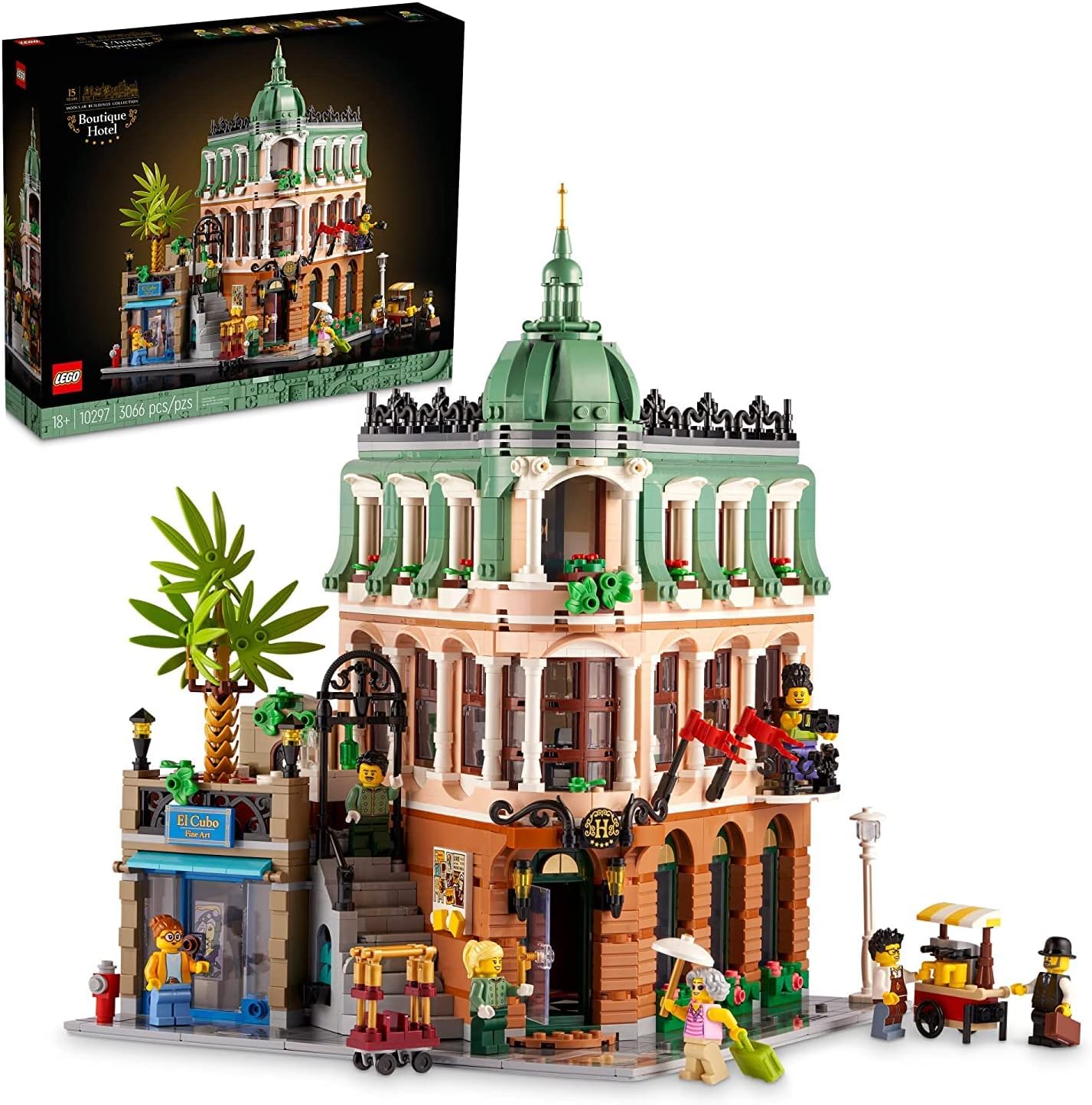 Unlock Your Creativity: A Review of the LEGO Icons Boutique Hotel 10297 Modular Building Kit