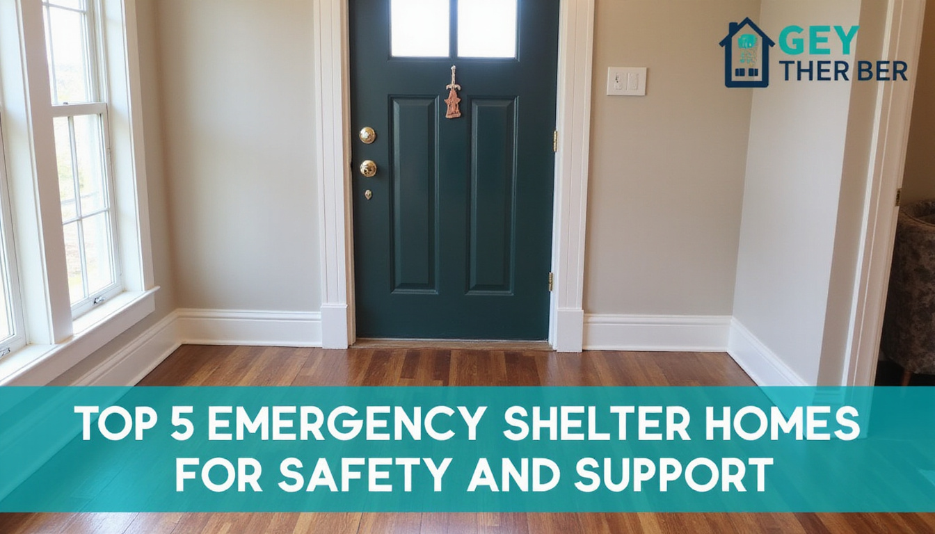 Top 5 Emergency Shelter Homes for Safety and Support